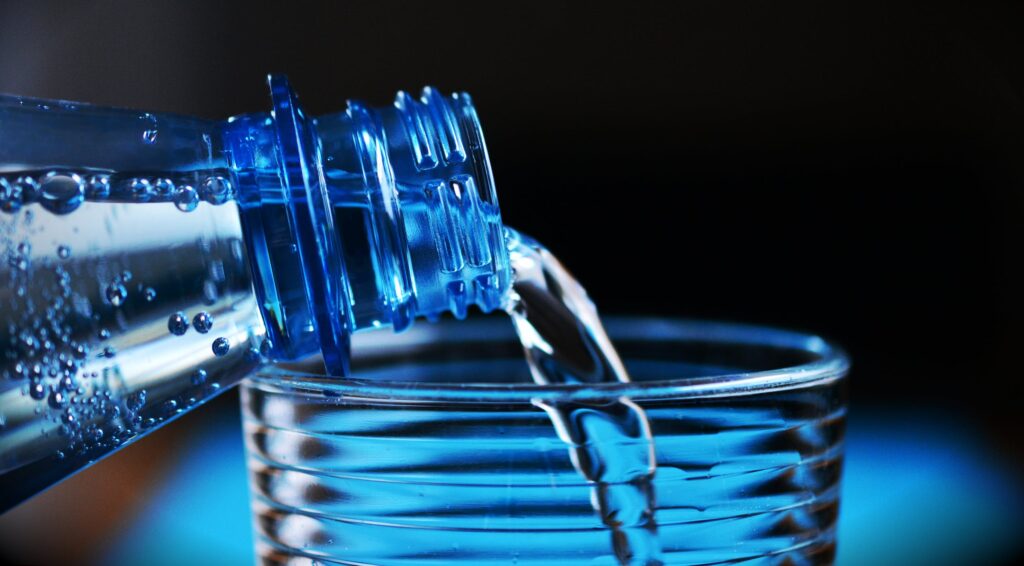 Crystal water bottle 