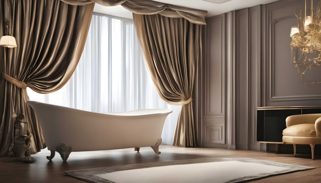 Fancy curtains 